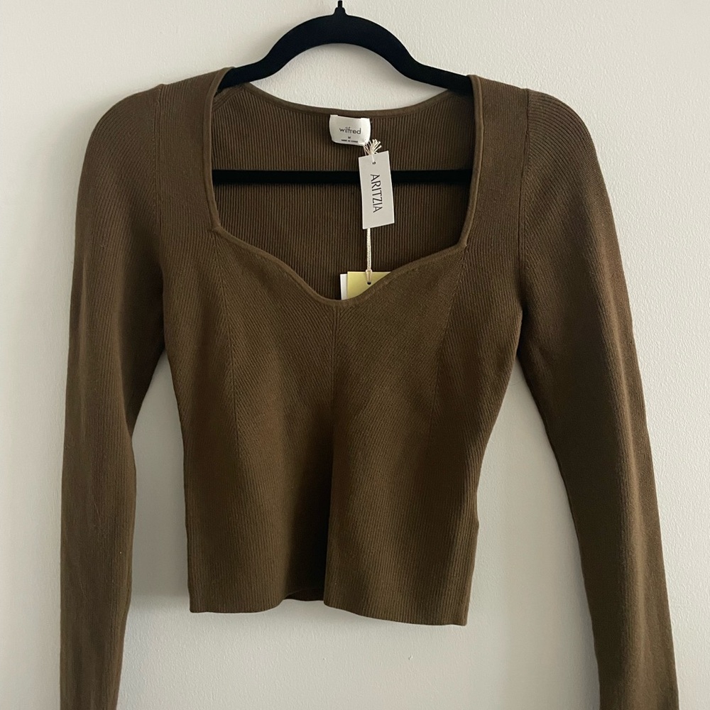 NWT Aritzia Wilfred Tuscany Sweater